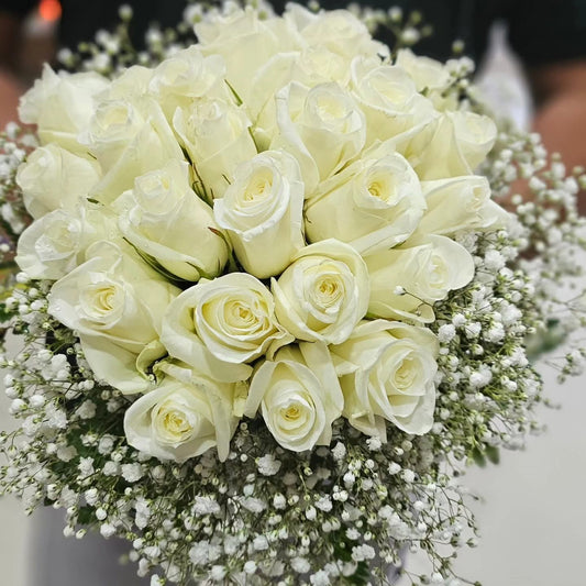 Ivory Rose Dream Cascade
