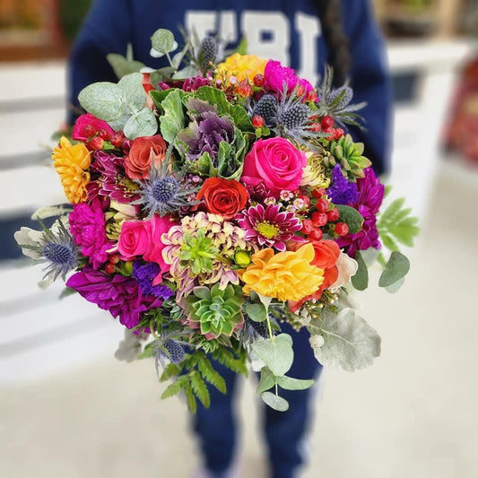 Vibrant Rainbow Bliss Cascade