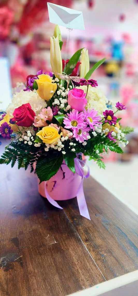 Spring Flower Arrangement Bouquet
