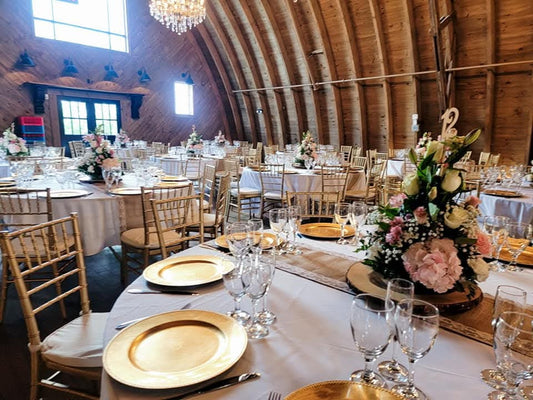 Rustic Chic Floral Table Centerpiece - Wedding Decor